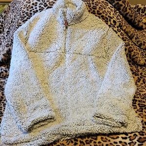 Sherpa 1/4 zip sweater